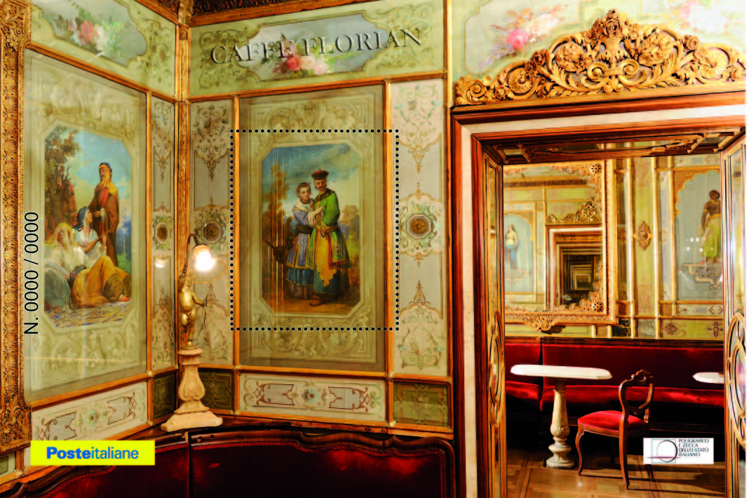 Caffè Florian – Foglietto erinnofilo